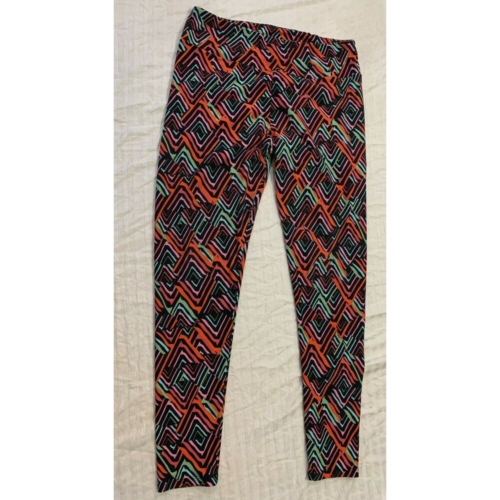 LULAROE WOMENS PULL ON LEGGINGS TALL CURVY 12-18